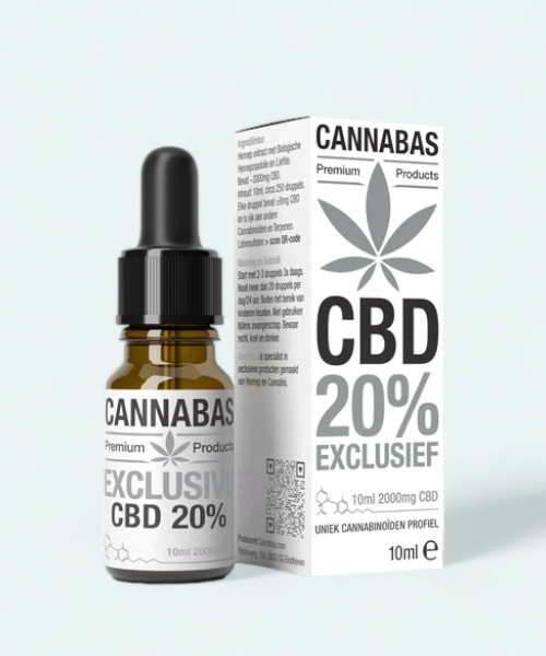 Cannabas CBD olie 20%